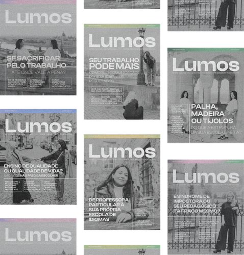 revistas lumos primeira a sexta edicoes