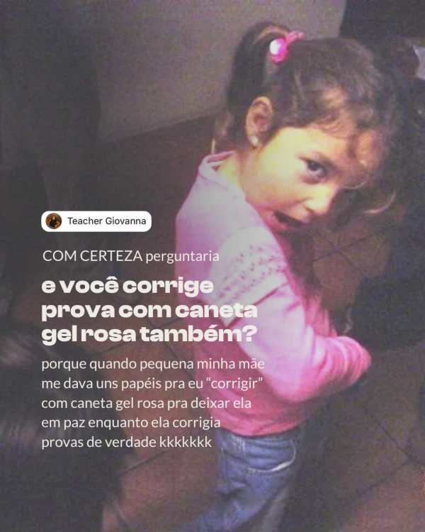 o que você criança